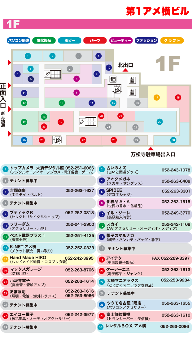 第１アメ横1F